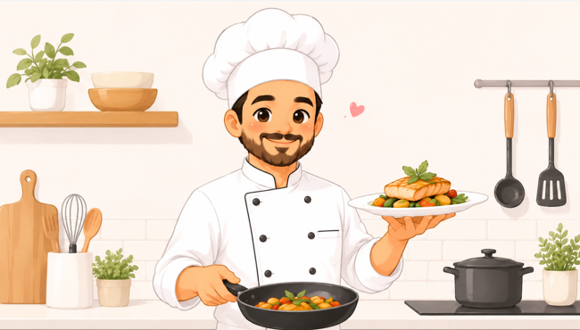chef 이미지 (전문 요리사)