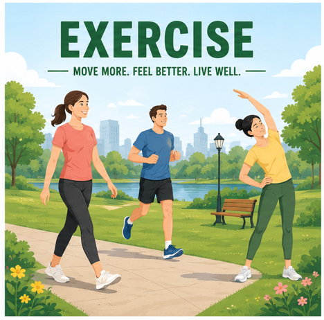 exercise 운동하다 이미지