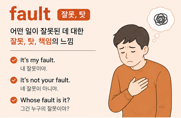 fault (잘못) 설명 이미지