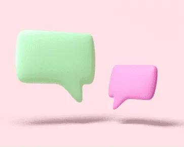 일상 회화를 나타내는 말풍선