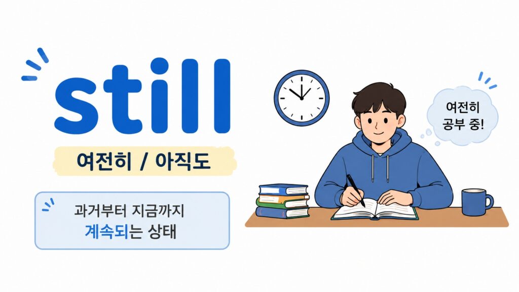 still : 여전히, 아직도