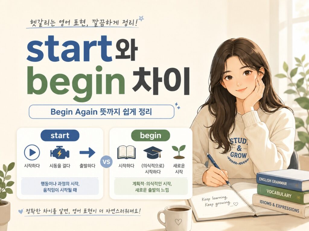 start와 begin 차이 정리